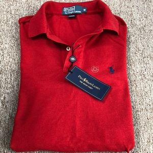 Classic Fit Mesh Polo Shirt NWT